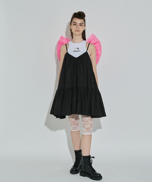 ANNA SUI NYC(アナ スイ エヌ ワイ シー)の「ANNA SUI NYC HELLO KITTY バックリボンタンクトップ(タンクトップ・レディース・ホワイト・FREE)」の9枚目の写真