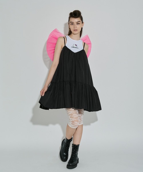 ANNA SUI NYC(アナ スイ エヌ ワイ シー)の「ANNA SUI NYC HELLO KITTY バックリボンタンクトップ(タンクトップ・レディース・ホワイト・FREE)」の10枚目の写真