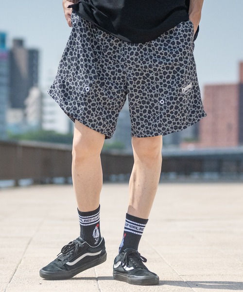 THRASHER(スラッシャー)の「【3】〔THRASHER〕ナイロン メッシュ バギーショーツ(その他パンツ・メンズ・レオパード/ベージュ/ブラック/グレー系その他/オリーブ・MEDIUM/LARGE/X-LARGE)」の10枚目の写真