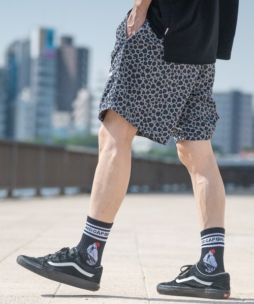 THRASHER(スラッシャー)の「【3】〔THRASHER〕ナイロン メッシュ バギーショーツ(その他パンツ・メンズ・レオパード/ベージュ/ブラック/グレー系その他/オリーブ・MEDIUM/LARGE/X-LARGE)」の11枚目の写真