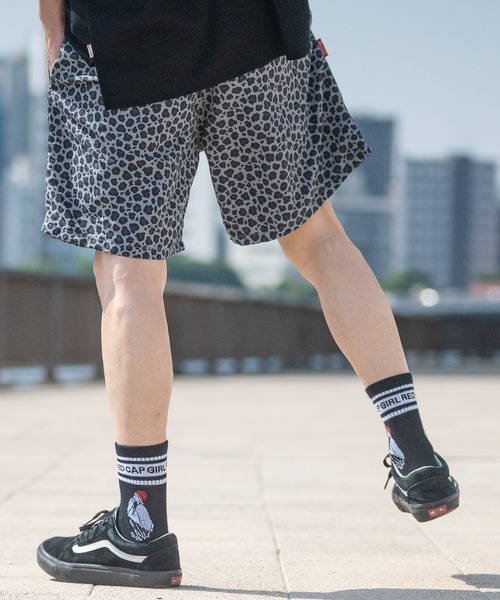 THRASHER(スラッシャー)の「【3】〔THRASHER〕ナイロン メッシュ バギーショーツ(その他パンツ・メンズ・レオパード/ベージュ/ブラック/グレー系その他/オリーブ・MEDIUM/LARGE/X-LARGE)」の12枚目の写真