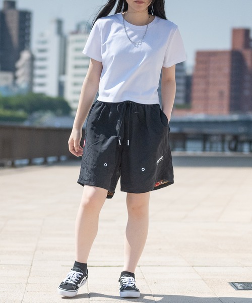 THRASHER(スラッシャー)の「【3】〔THRASHER〕ナイロン メッシュ バギーショーツ(その他パンツ・メンズ・レオパード/ベージュ/ブラック/グレー系その他/オリーブ・MEDIUM/LARGE/X-LARGE)」の9枚目の写真