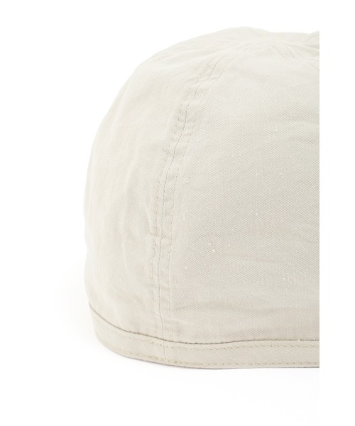 MHL.（エムエイチエル）の「UTILITY COTTON TWILL（キャップ・メンズ・オレンジ/ライトベージュ・FREE）」の7枚目の写真