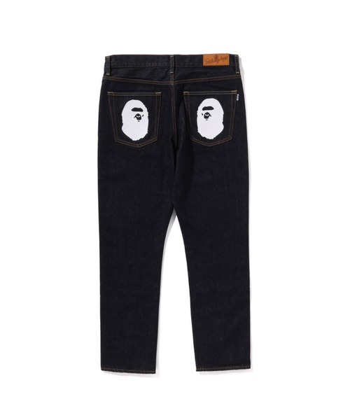 A BATHING APE（アベイシングエイプ）の「APE HEAD DENIM PANTS