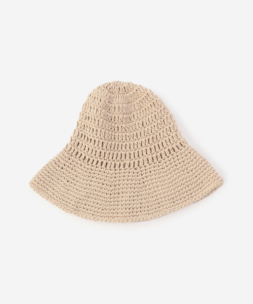 sorm'86 クロシェハット Amazon | [Soelilas] ソエリラ Paper Sukashi Crochet Hat