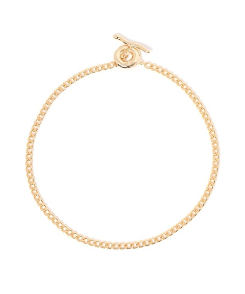 mysty woman(ミスティウーマン)の「チェーンチョーカー 131898(ネックレス・レディース・ライトグレー/ベージュ・FREE)」の6枚目の写真