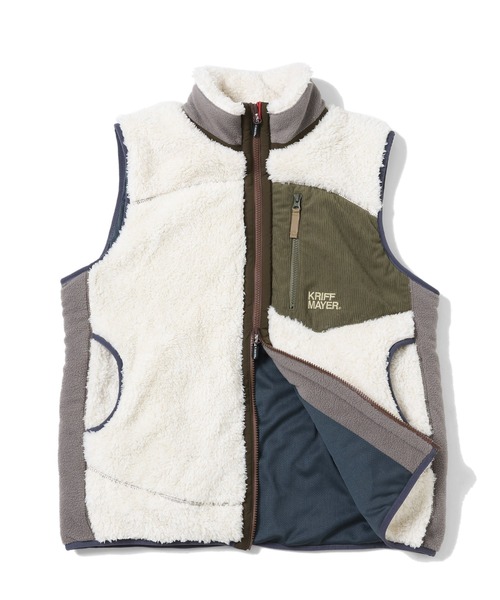 【セール】シャギーボアベスト（ベスト）｜KRIFF MAYER（クリフメイヤー）