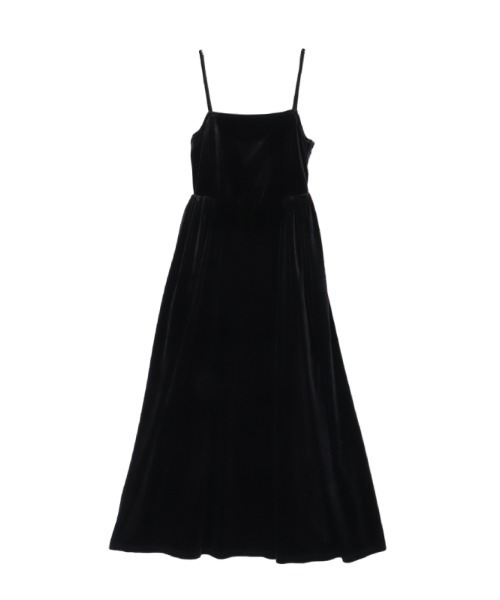 【セール】2way borelo velvet dress（ワンピース）｜ACYM（アシーム）