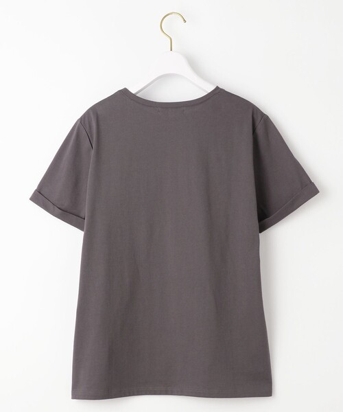 ANY SIS(エニィスィス)の「ロゴ刺繍 Tシャツ(Tシャツ/カットソー・レディース・グレー系/ワイン系/ホワイト系・2)」の13枚目の写真