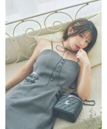 EATME | 【EATME×ENAKO】ベルテッドレイヤードマキシワンピース(ワンピース)