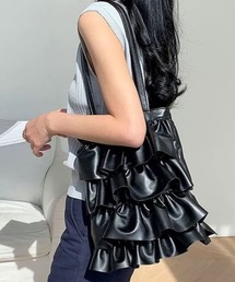 anown（アノン）の「【CANVAS+】ティアードフリルミニトートバッグ（トートバッグ）」