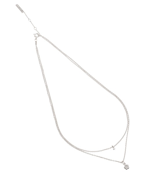 MARY QUANT（マリークワント）の「シンプルビジュー ネックレス（ネックレス・レディース・ゴールド/シルバー・FREE）」の3枚目の写真