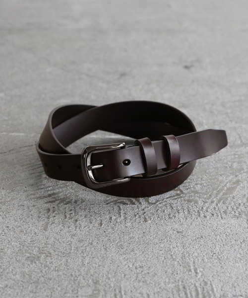 ASTRONOMY（アストロノミー）の「【長さ調節可能】牛革 ベーシック ベルト 28㎜（ベルト・メンズ・ブラック/ダークブラウン/キャメル・FREE）」の9枚目の写真