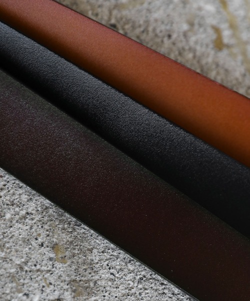 ASTRONOMY（アストロノミー）の「【長さ調節可能】牛革 ベーシック ベルト 28㎜（ベルト・メンズ・ブラック/ダークブラウン/キャメル・FREE）」の14枚目の写真
