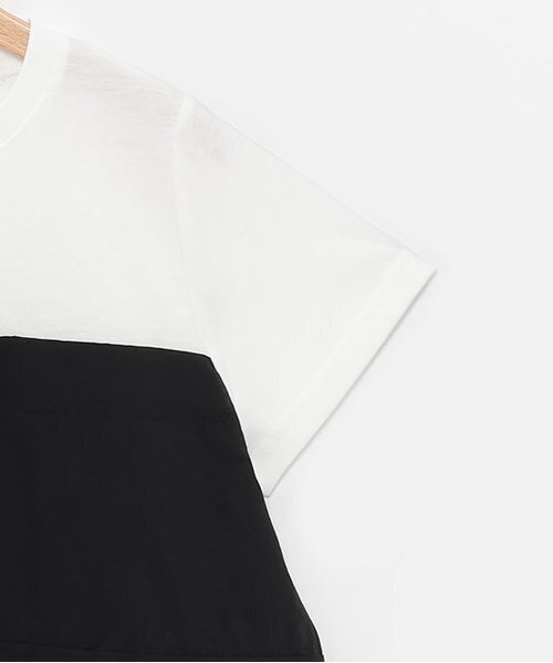 LOVETOXIC（ラブトキシック）の「レイヤードペプラム半T（Tシャツ/カットソー・キッズ・ブラック/ライトカーキ/ベージュ・S/M/L）」の6枚目の写真