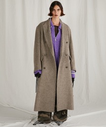 PRANK PROJECT | 【24WINTER PRE ORDER】イタリーシャギーダブルブレストコート / Italian Shaggy Double-Breasted Coat(その他アウター)