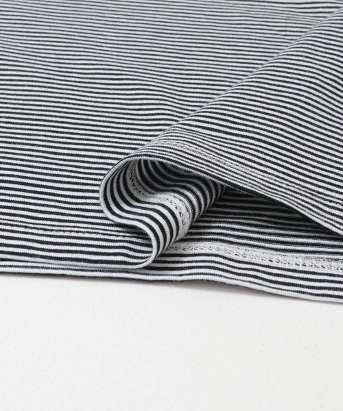 FORK&SPOON(フォークアンドスプーン)の「FORK&SPOON ボーダーロングスリーブTシャツ(Tシャツ/カットソー・メンズ・ブラック系その他/ブルー系その他/ホワイト系その他・4/5)」の13枚目の写真