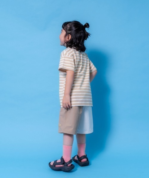 and D. petit main（アンドディープティマイン）の「【Disney】ピーター・パン/発砲プリント半袖Tシャツ（Tシャツ/カットソー・キッズ・ブルー/ベージュ・100cm/110cm/120cm/130cm/140cm/150cm）」の5枚目の写真