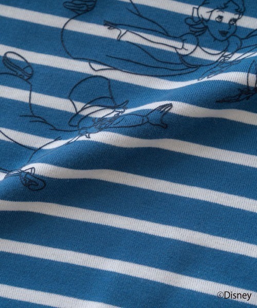 and D. petit main（アンドディープティマイン）の「【Disney】ピーター・パン/発砲プリント半袖Tシャツ（Tシャツ/カットソー・キッズ・ブルー/ベージュ・100cm/110cm/120cm/130cm/140cm/150cm）」の17枚目の写真