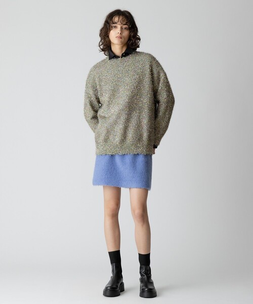 セール】モヘヤシャギーミニスカート（スカート）｜allureville