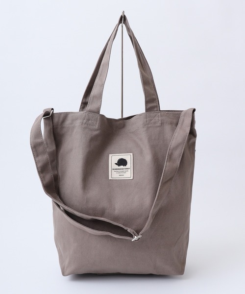 SCANDINAVIAN FOREST（スカンジナビアン・フォレスト）の「SCANDINAVIAN FOREST　キャンバストートBAG（トートバッグ・メンズ・ブラック/ナチュラル/ベージュ系その他/チャコール・F）」の15枚目の写真