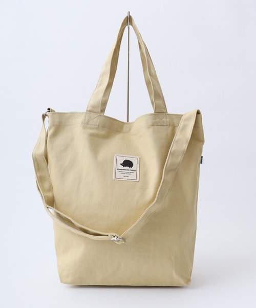 SCANDINAVIAN FOREST（スカンジナビアン・フォレスト）の「SCANDINAVIAN FOREST　キャンバストートBAG（トートバッグ・メンズ・ブラック/ナチュラル/ベージュ系その他/チャコール・F）」の14枚目の写真