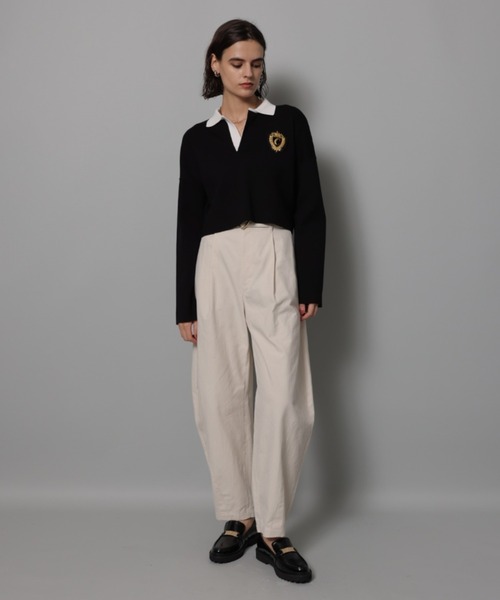 CADUNE（カデュネ）の「ラガーシャツ（ニット/セーター）」 - WEAR