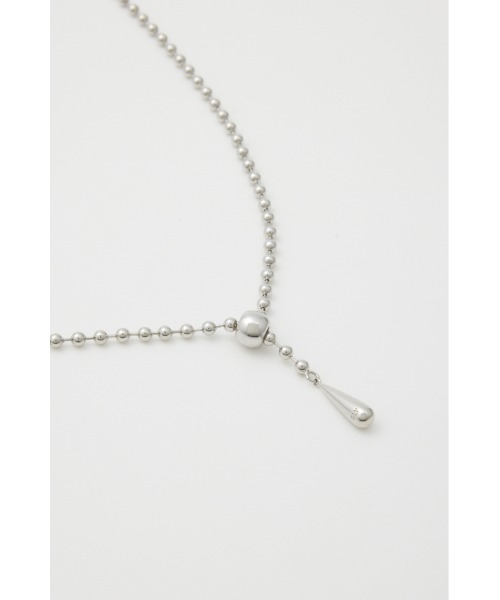 SLY（スライ）の「BALL CHAIN MANY WAY N/C ボール チェーン メニー ウェイ ネックレス（ネックレス・レディース・シルバー/ゴールド・FREE）」の9枚目の写真