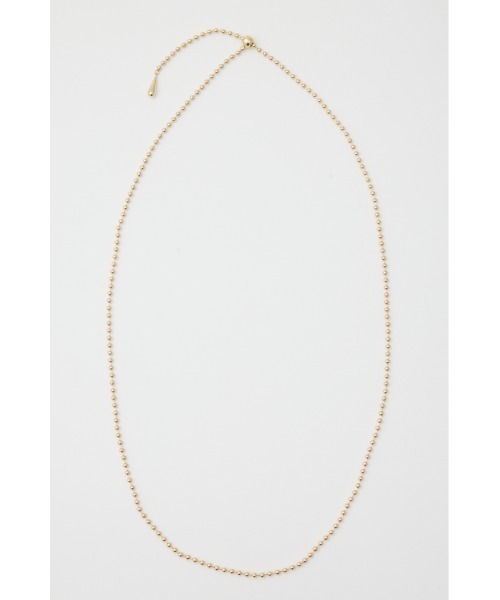 SLY（スライ）の「BALL CHAIN MANY WAY N/C ボール チェーン メニー ウェイ ネックレス（ネックレス・レディース・シルバー/ゴールド・FREE）」の6枚目の写真