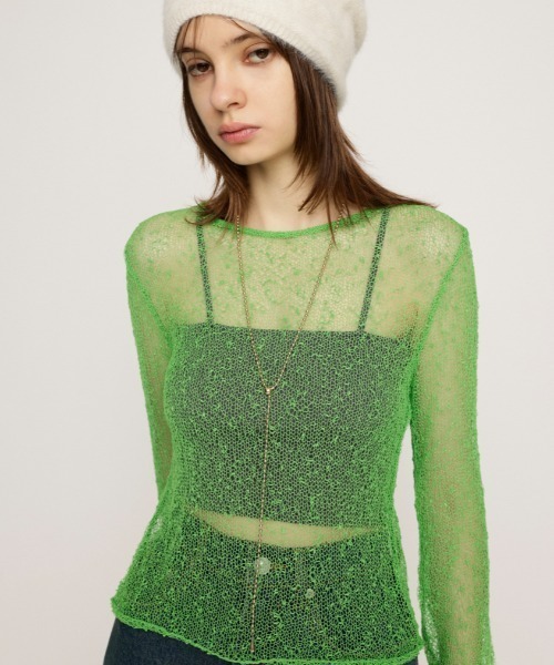 SLY（スライ）の「BALL CHAIN MANY WAY N/C ボール チェーン メニー ウェイ ネックレス（ネックレス・レディース・シルバー/ゴールド・FREE）」の3枚目の写真