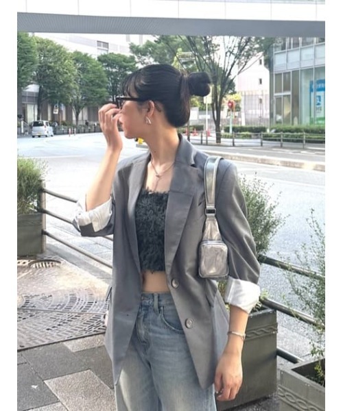 SLY（スライ）の「BALL CHAIN MANY WAY N/C ボール チェーン メニー ウェイ ネックレス（ネックレス・レディース・シルバー/ゴールド・FREE）」の12枚目の写真