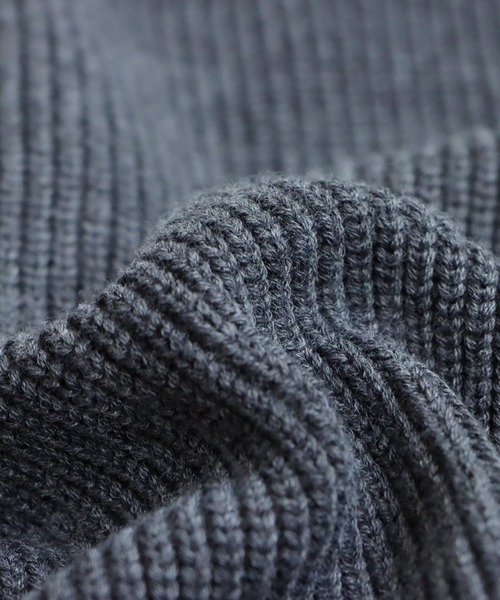 セール】異素材切り替えニット（ニット/セーター）｜antiqua