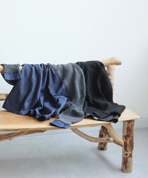 antiqua(アンティカ)の「異素材切り替えニット(ニット/セーター・レディース・グレー/ブラック・ONESIZE)」の14枚目の写真