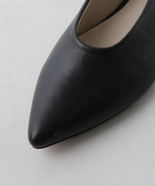 NANO universe(ナノユニバース)の「アーモンドトゥバレエシューズ(バレエシューズ・レディース・ベージュ/ブラック・38/37/36)」の11枚目の写真