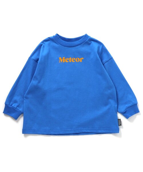 BREEZE（ブリーズ）の「ロゴ&ナンバリング ロンT（Tシャツ/カットソー・キッズ・ブラック/オフホワイト/ブルー/レッド/ピンク/グリーン・90/100/110/120/80/130/140）」の4枚目の写真