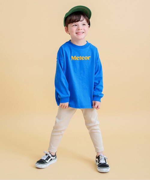 BREEZE（ブリーズ）の「ロゴ&ナンバリング ロンT（Tシャツ/カットソー・キッズ・ブラック/オフホワイト/ブルー/レッド/ピンク/グリーン・90/100/110/120/80/130/140）」の10枚目の写真