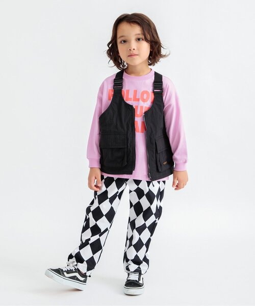 BREEZE（ブリーズ）の「ロゴ&ナンバリング ロンT（Tシャツ/カットソー・キッズ・ブラック/オフホワイト/ブルー/レッド/ピンク/グリーン・90/100/110/120/80/130/140）」の14枚目の写真