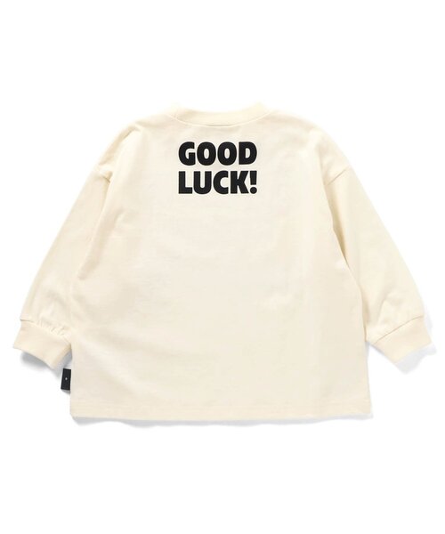 BREEZE（ブリーズ）の「ロゴ&ナンバリング ロンT（Tシャツ/カットソー・キッズ・ブラック/オフホワイト/ブルー/レッド/ピンク/グリーン・90/100/110/120/80/130/140）」の8枚目の写真