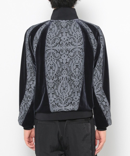 HARE（ハレ）の「【SET UP対応】ベロアレーストラックジャケット(HARE)（ブルゾン・メンズ・ブラック/グレー・SMALL/MEDIUM）」の20枚目の写真