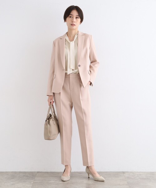INDIVI（インディヴィ）の「◆【洗える】シアーストライプ柄ボウタイブラウス（シャツ/ブラウス・レディース・ホワイト/ブラック/ナチュラル・38/34/19/15 /13/05）」の15枚目の写真