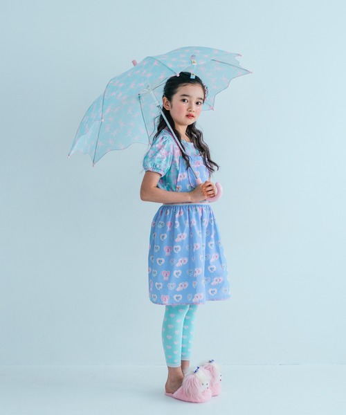 fafa(フェフェ)の「LULULU | 傘(50cm)(長傘・キッズ・ミント・FREE)」の3枚目の写真
