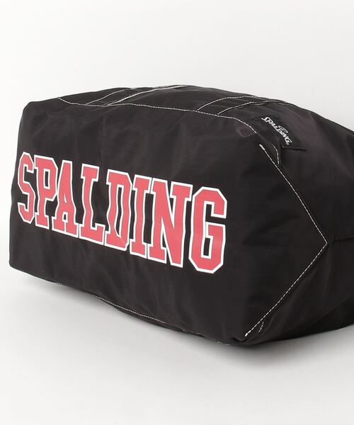 MASSIVE STORE(マッシブストア)の「【SPALDING/スポルディング】COLLEGE TOTE BAG カレッジトートバッグ(トートバッグ・メンズ・ブラック/ワイン/ネイビー・FREE)」の17枚目の写真