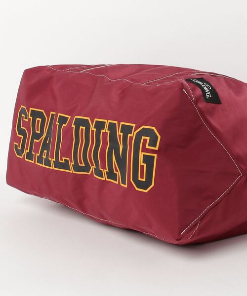 MASSIVE STORE(マッシブストア)の「【SPALDING/スポルディング】COLLEGE TOTE BAG カレッジトートバッグ(トートバッグ・メンズ・ブラック/ワイン/ネイビー・FREE)」の19枚目の写真