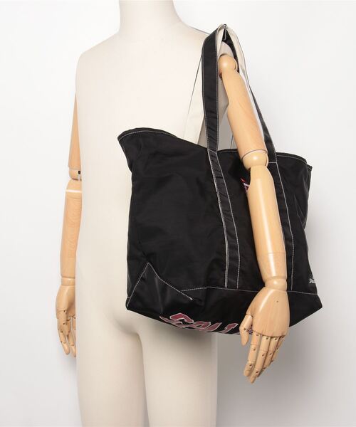 MASSIVE STORE(マッシブストア)の「【SPALDING/スポルディング】COLLEGE TOTE BAG カレッジトートバッグ(トートバッグ・メンズ・ブラック/ワイン/ネイビー・FREE)」の21枚目の写真