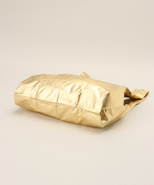 U by SPICK&SPAN（ユーバイスピックアンドスパン）の「【BAGGU/バグゥ】 STANDARD BAGGU メタリック（ハンドバッグ・レディース・ゴールド/シルバー・FREE）」の5枚目の写真