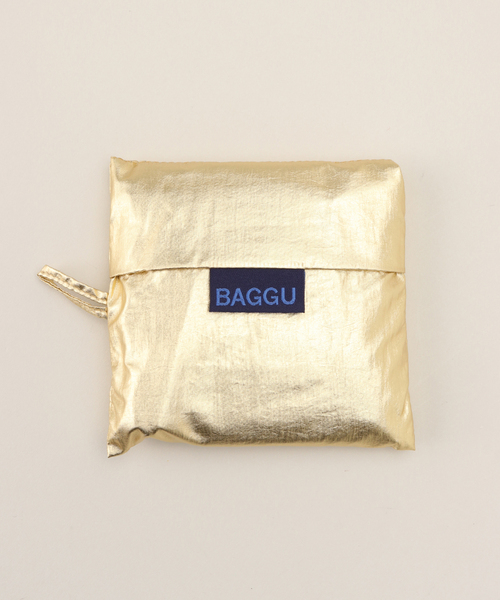 U by SPICK&SPAN（ユーバイスピックアンドスパン）の「【BAGGU/バグゥ】 STANDARD BAGGU メタリック（ハンドバッグ・レディース・ゴールド/シルバー・FREE）」の8枚目の写真