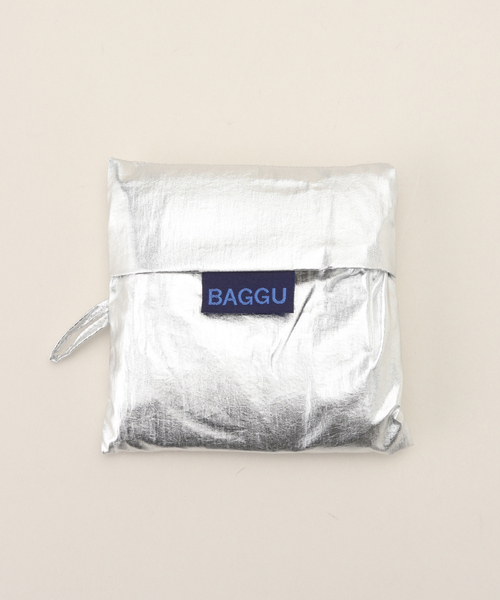 U by SPICK&SPAN（ユーバイスピックアンドスパン）の「【BAGGU/バグゥ】 STANDARD BAGGU メタリック（ハンドバッグ・レディース・ゴールド/シルバー・FREE）」の9枚目の写真