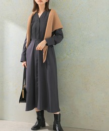 URBAN RESEARCH ROSSO WOMEN | ポケットデザインVネックワンピース(ワンピース)