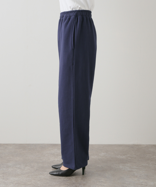 PULP/417EDIFICE(パルプフォーワンセブンエディフィス)の「【Attends / アテンズ】NAVY BASIC SWEAT PANTS(スウェットパンツ・レディース・ネイビー・FREE)」の14枚目の写真