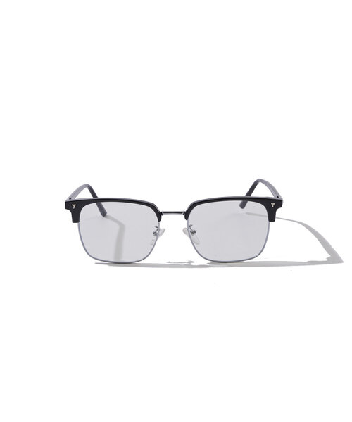 WHO'S WHO gallery（フーズフーギャラリー）の「スクエアメガネ（サングラス・レディース・ブラック/シルバー/ブラック系その他/シルバー系その他・FREE）」の14枚目の写真